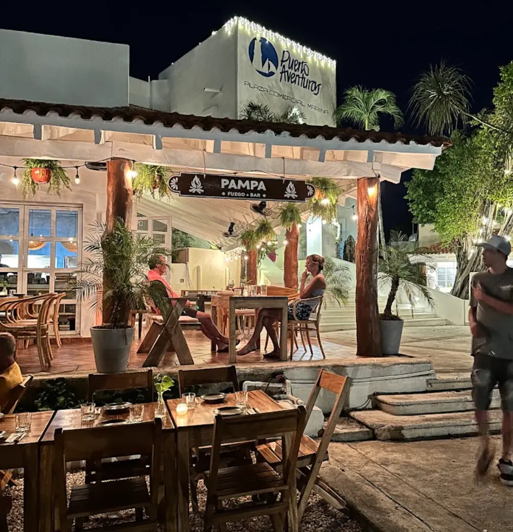 pampa fuego in puerto aventuras